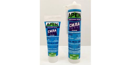 Клей монтажний APEN СИЛА Цвяха прозорий