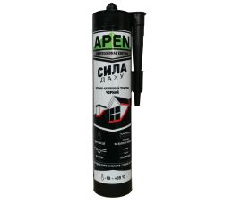 Герметик APEN Сила Даху бітумно каучуковий чорний