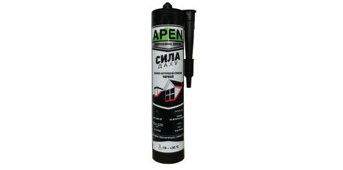 Герметик APEN Сила Даху бітумно каучуковий чорний