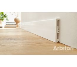 ST810 Плінтус Arbiton AVIA Бeлый 80/2м
