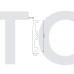 ST810 Плінтус Arbiton AVIA Бeлый 80/2м