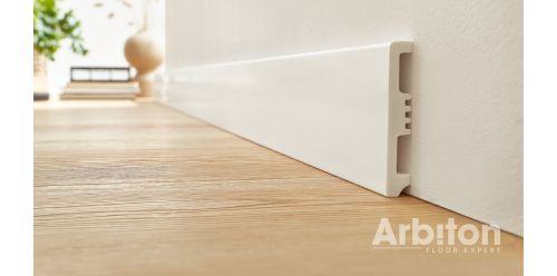 ST810 Плінтус Arbiton AVIA Бeлый 80/2м