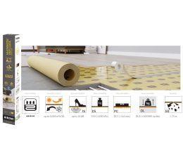 Підкладка Arbiton MULTIPROTEC Vinyl Click Hardlay рулон 1,1мм/9м.кв