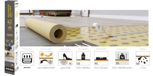 Arbiton MULTIPROTEC Vinyl Click Hardlay рулон 1,1мм/9м.кв
