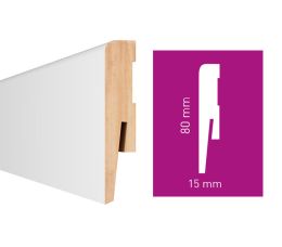 MP0801 Плінтус МДФ Arbiton PAINT-IT 80/2,42м