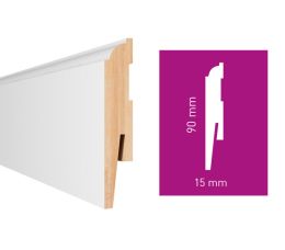 MP0901 Плінтус МДФ Arbiton PAINT-IT 90/2,42м