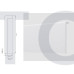 STP950 Плінтус Arbiton STIQ+ Білий 95/2,2м