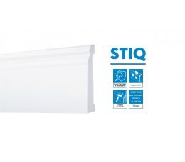 SO820 Плінтус Arbiton STIQ Білий 80/2,2м