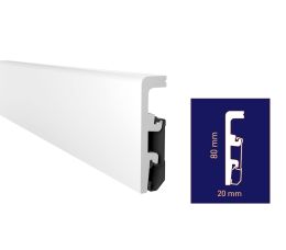 P0810 Плінтус Arbiton VEGA 80/2,4 м P0810 Плінтус Arbiton VEGA 80/2,4 м