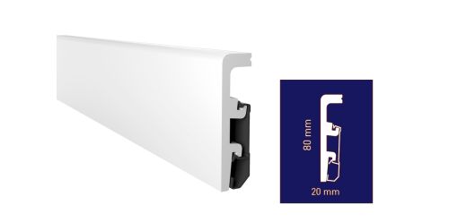 P0810 Плінтус Arbiton VEGA 80/2,4 м