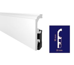 P0910 Плінтус Arbiton VEGA 90/2,4 м P0910 Плінтус Arbiton VEGA 90/2,4 м
