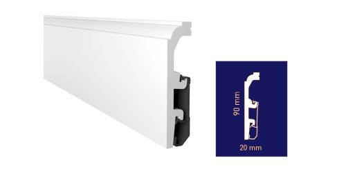 P0910 Плінтус Arbiton VEGA 90/2,4 м