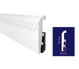 P0911 Плінтус Arbiton VEGA 90/2,4 м P0911 Плінтус Arbiton VEGA 90/2,4 м