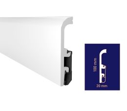 P1020 Плінтус Arbiton VEGA 100/2,4 м P1020 Плінтус Arbiton VEGA 100/2,4 м