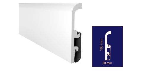 P1020 Плінтус Arbiton VEGA 100/2,4 м