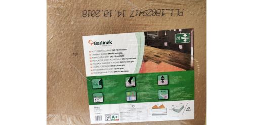 Підкладка Barlinek Еко плита 7мм/6,99м.кв. PLE-SZA-7