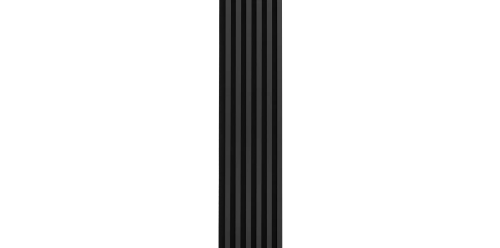 Панель WOODLINE WL 2700х300 чорний/чорний мат