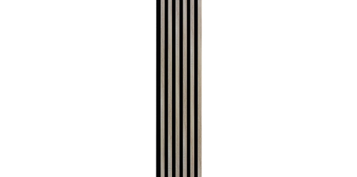 Панель WOODLINE WL 2700х300 чорний/дуб сонома