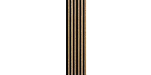 Панель WOODLINE WL 2700х300 чорний/дуб світлий